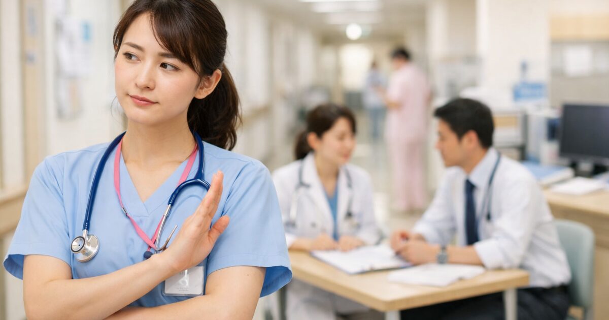 看護師が管理職になりたくない理由と断り方【現場派でいい】